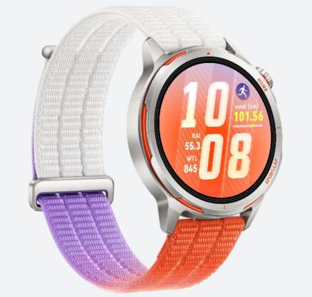Huawei Watch GT Runner 2 Chitu-B19W Dawn Orange + Huawei FreeArc Moose-T00 Grey