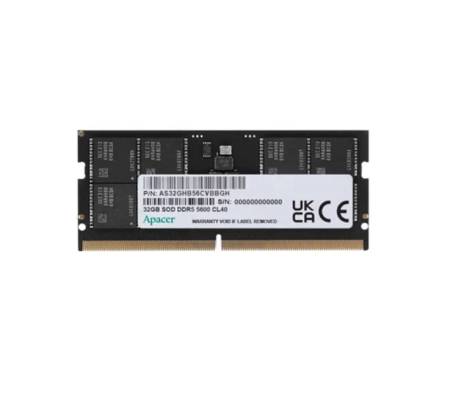 Apacer 32GB Notebook Memory - DDR5 SODIMM 5600Hz