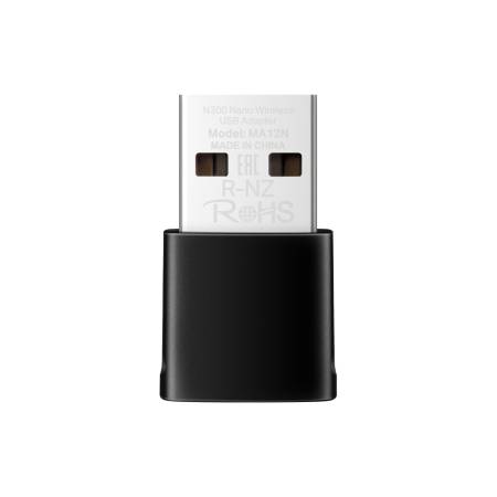 Безжичен Nano USB адаптер Mercusys MA12N N300