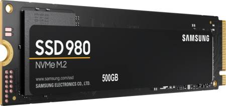 NVMe M.2 2280 SSD диск Samsung 980 500GB MZ-V8V500BW - продукт без търговска опаковка