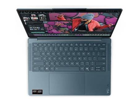 LENOVO Yoga Slim 7 AMD Ryzen AI 7 345 14inch WUXGA OLED 16GB DDR5 1TB PCIe NoOS Tidal Teal 3y