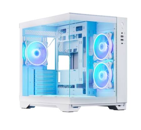 Chieftec Visio White + Chieftec Iceberg 240 RGB White + Chieftec Vega 850W ATX 3.1 White
