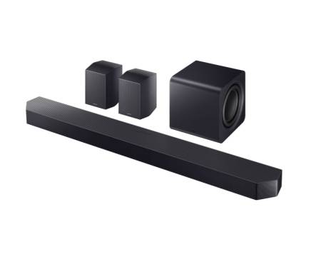 Samsung HW-Q990H Soundbar 11.1.4ch  Subwoofer & Rear Speaker Model 2026 Black