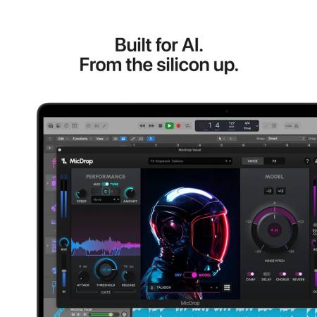 Apple 14-inch MacBook Pro: Apple M5 chip with 10-core CPU and 10-core GPU