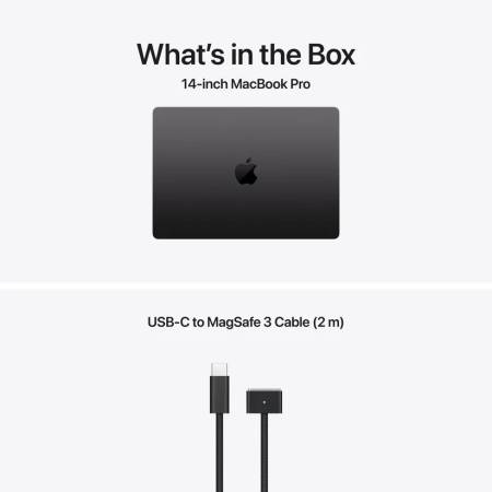 Apple 14-inch MacBook Pro: Apple M5 chip with 10-core CPU and 10-core GPU