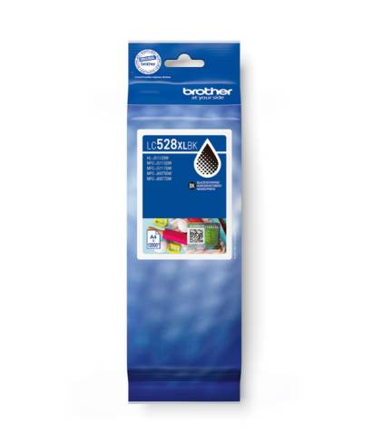 Brother LC528XLBK Black Ink Cartridge  - 12000 page yield