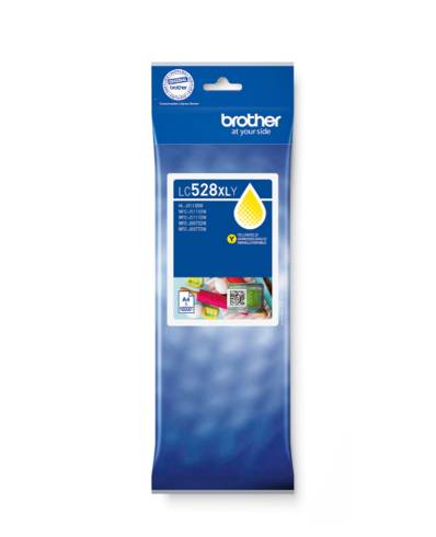 Brother LC528XLY Yellow Ink Cartridge  - 10000 page yield