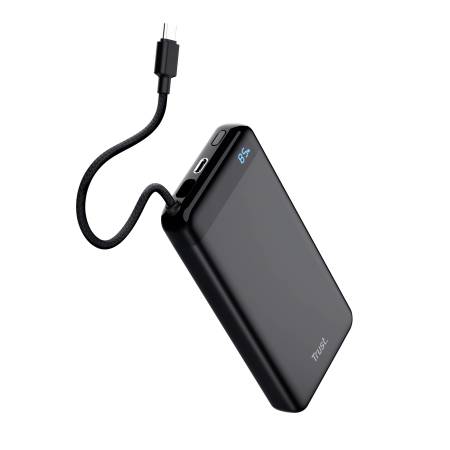 TRUST Fiera 20.000 Powerbank Fixed Cable