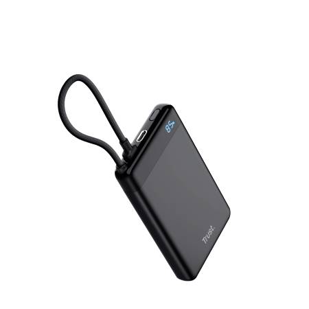 TRUST Fiera 10.000 Powerbank Fixed Cable