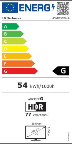 LG 43NU850B3LA
