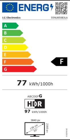 LG 55NU850B3LA