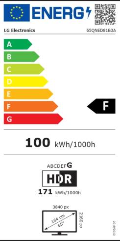 LG 65QNED81B3A