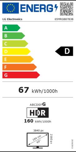 LG 65MRGB87B3B