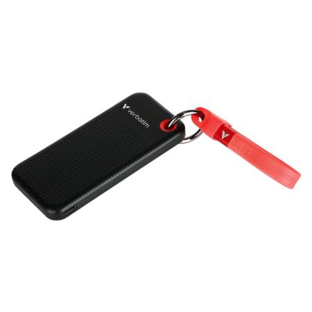 Verbatim Pocket SSD USB 3.2 Gen 2 2TB Black/Red