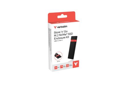 Verbatim M.2 NVMe SSD Enclosure Kit USB 3.2 Gen 2