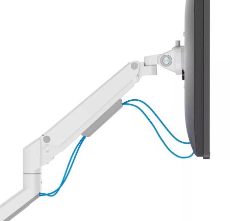Neomounts Next Slim Monitor arm 17-35" - gas spring - Topfix - 180&deg; - stop