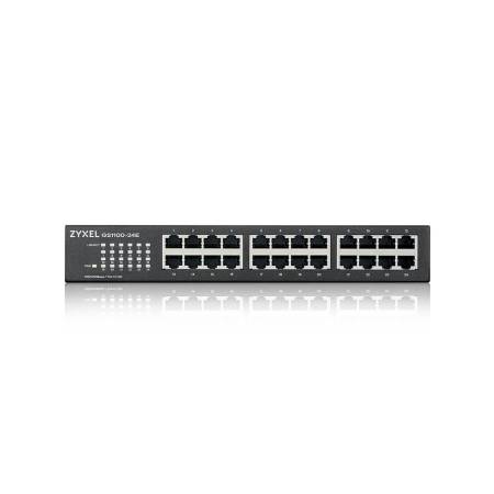 Zyxel GS1100-24Ev4  Unmanaged + 24 port Gigabit Unmanaged Switch v4