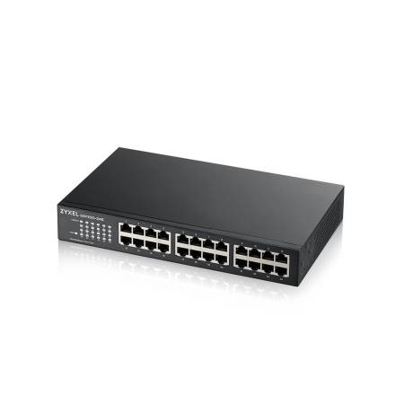 Zyxel GS1100-24Ev4  Unmanaged + 24 port Gigabit Unmanaged Switch v4