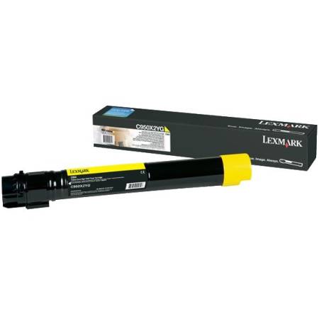 Lexmark C950X2YG C950 Yellow 22K Toner Cartridge