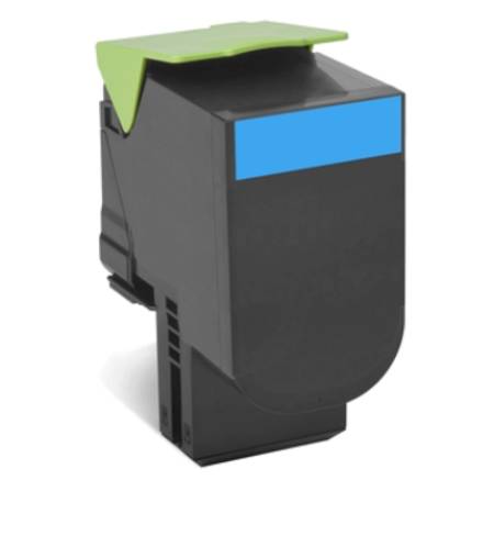 Lexmark 70C2XC0 CS/CX510 Cyan Return Programme 4K Toner Cartridge