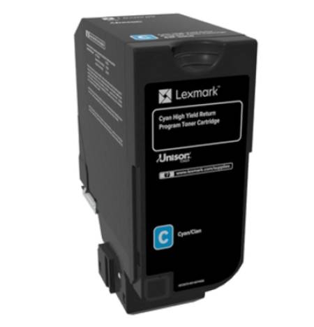 Lexmark 84C2HC0 CX725 Cyan Return Programme 16K Toner Cartridge