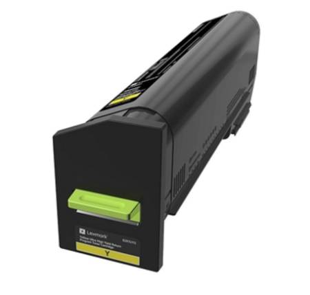 Lexmark 82K2UY0 CX860 Yellow Return Programme 55K Toner Cartridge